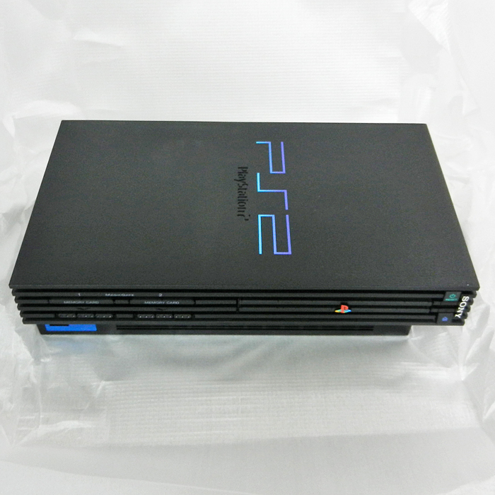 新品同様 SONY【SCPH-5000NB】ソニー PlayStation2 プレイステーション2 プレステ2 ミッドナイト・ブラック 中古品