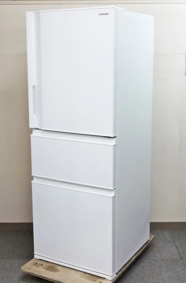 TOSHIBA【GR-U33SC】東芝 VEGETA ベジータ まんなか野菜 自動製氷 326L 3ドア 幅60cm