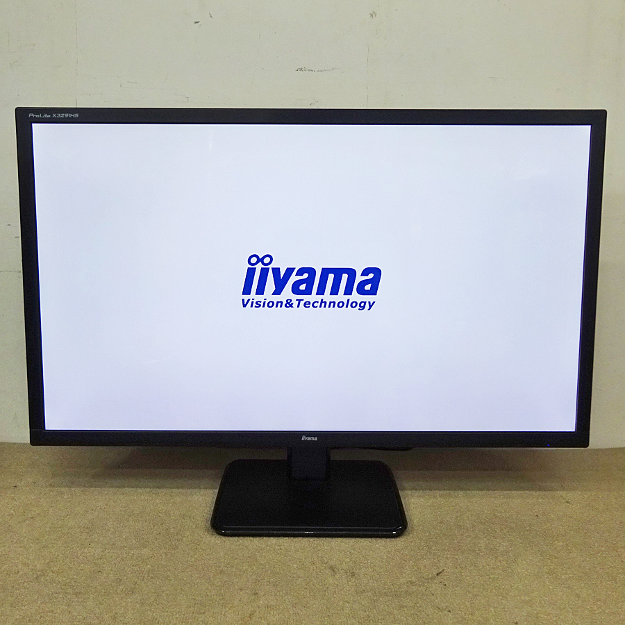 iiyama【Pro Lite X3291HS-B1】イーヤマ 31.5型 フルHD 液晶モニター イイヤマ 中古品
